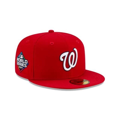 Sapca New Era Washington Nationals MLB Green Paisley Undervisor 59FIFTY Fitted - Rosii